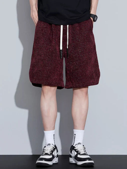 Men's Plus Size Drawstring Loose Fit Shorts